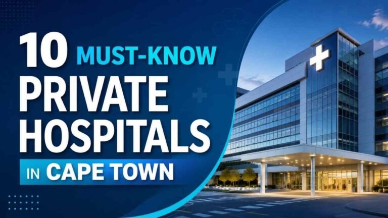 10 Must-Know Private Hospitals in Cape Town